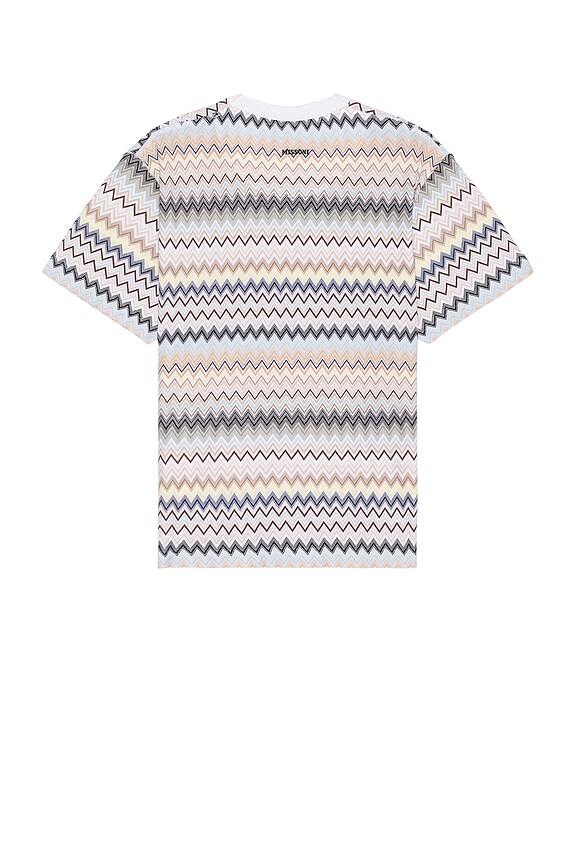 view 2 of 4 Zig Zag T-Shirt in White