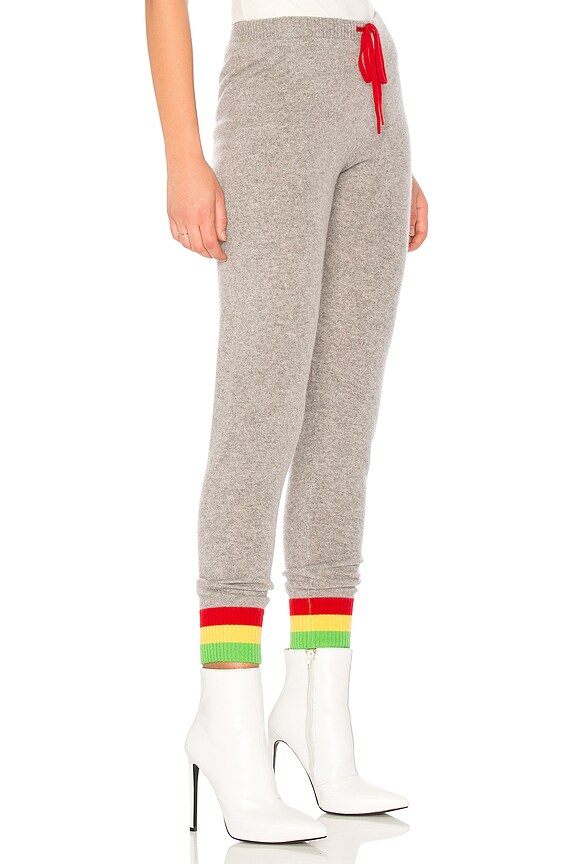 view 2 of 4 Eshton Pant in Light Grey, Red, Yellow & Green