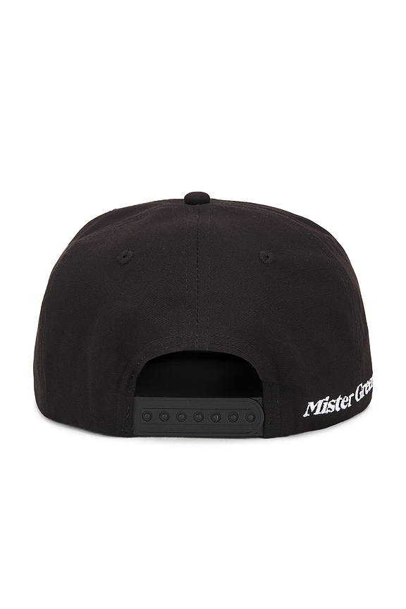 view 2 of 3 Iconic 6 Panel Cap in Black