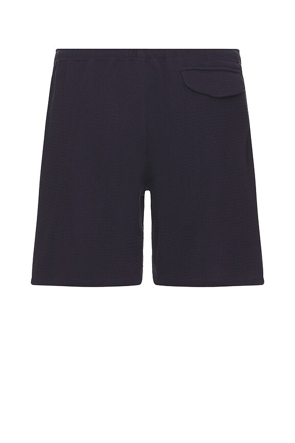 view 2 of 3 Crochet Track Shorts in Navy