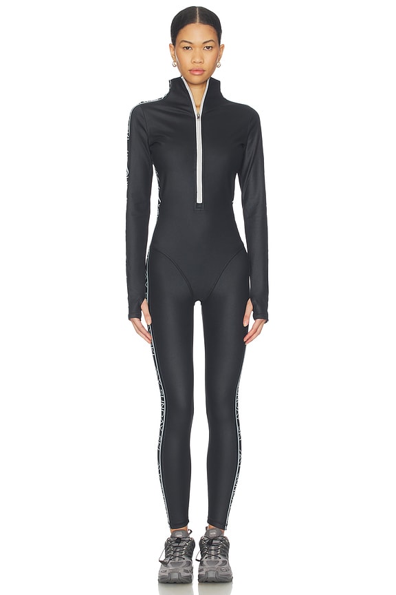 view 2 of 5 Onesie Base Layer Jumpsuit in Black
