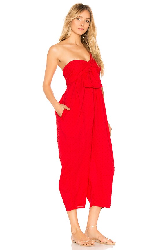 view 2 of 4 Venice Jumpsuit in Red