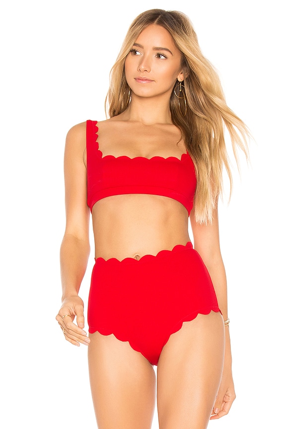 view 1 of 4 Mini Palm Springs Top in Red