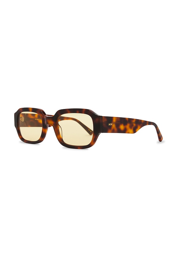 view 2 of 3 GAFAS DE SOL DOWNEY in Tortoise & Yellow