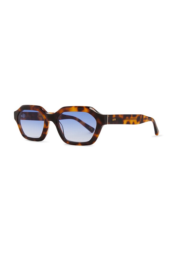 view 2 of 3 LUNETTES DE SOLEIL ANTHONY in Tortoise & Blue
