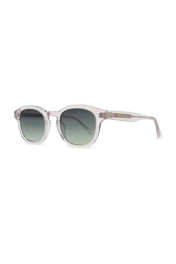 view 2 of 3 Bille Sunglasses in Crystal & Green