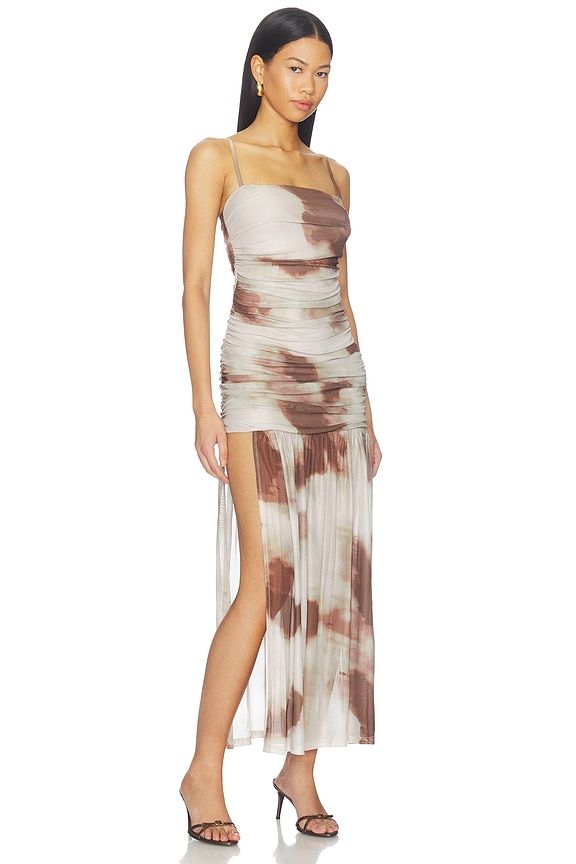view 2 of 3 VESTIDO ITANA MAXI in Smoke