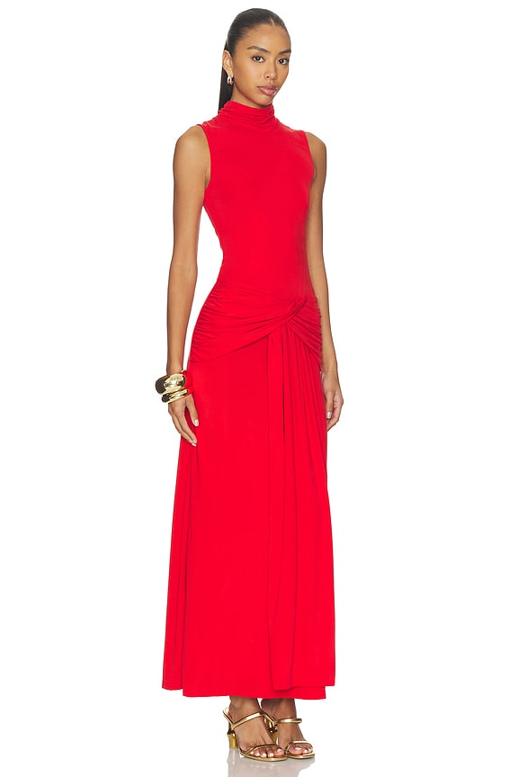 view 2 of 3 VESTIDO KALISHA MAXI in Crimson