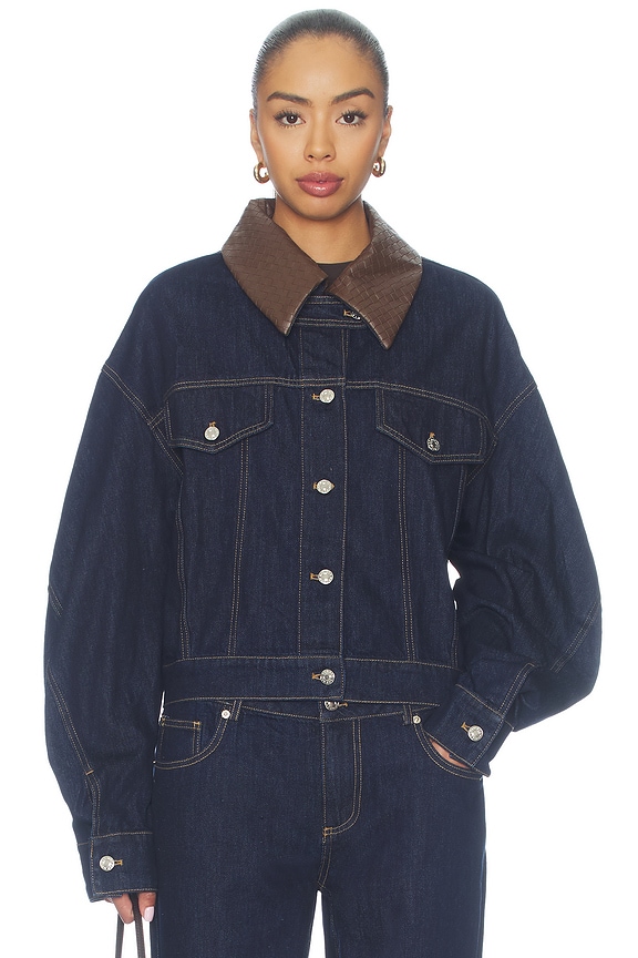 view 2 of 5 Avery Jacket in Indigo & Choco