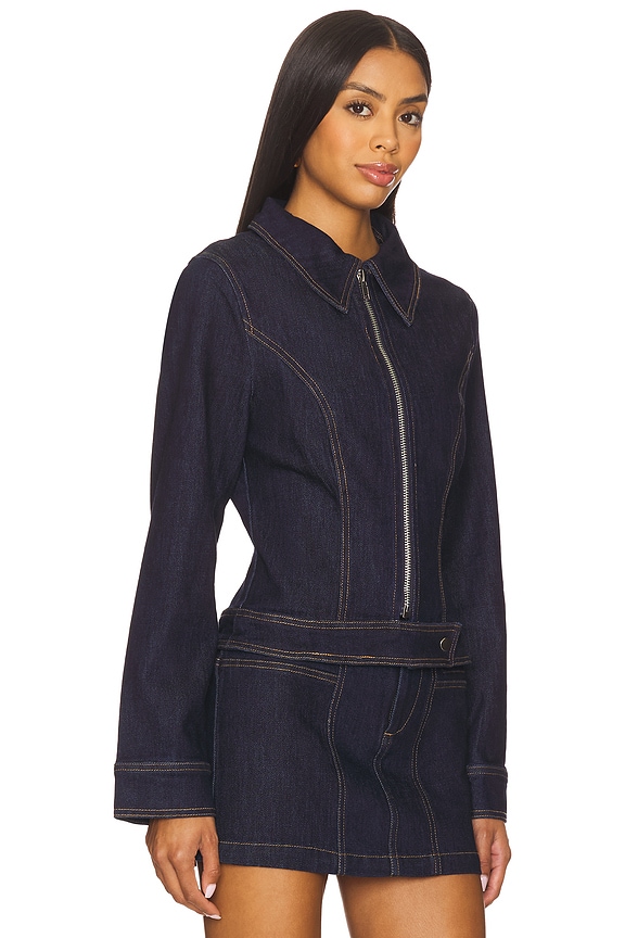 view 2 of 4 CHAQUETA ANJA in Dark Denim