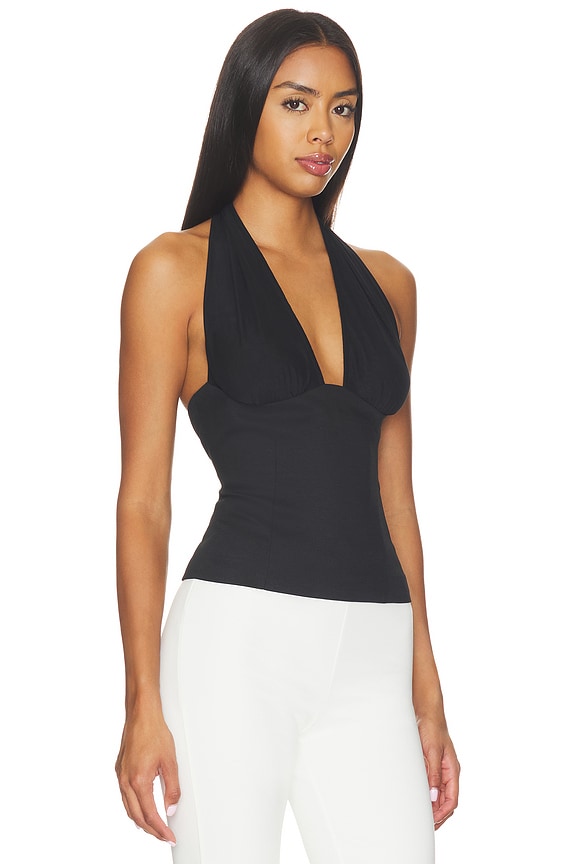 view 2 of 4 Isabel Top in Black