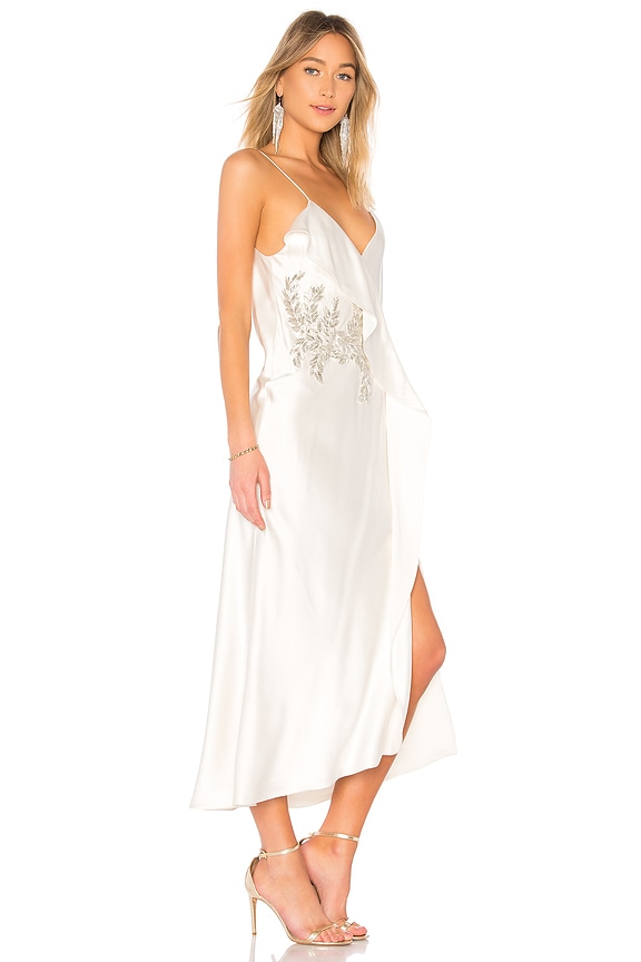 view 2 of 4 ROBE MI-LONGUE NATALIA in Ivory