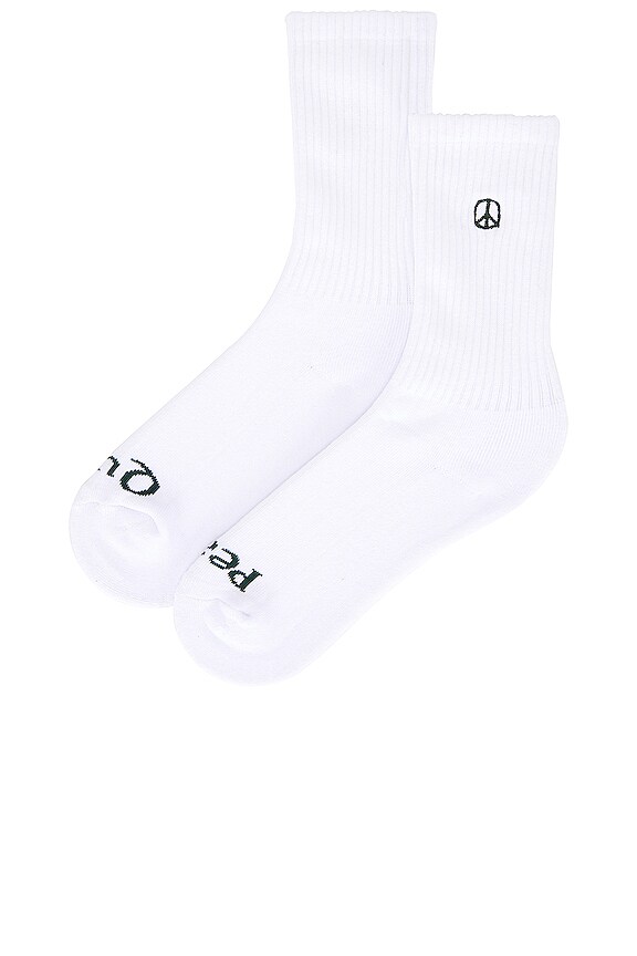 view 2 of 4 Icon Socks in White