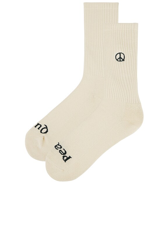 view 2 of 4 Icon Socks in Bone