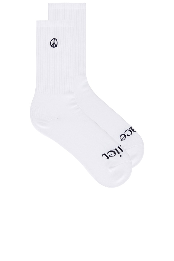 view 1 of 4 Icon Socks in White