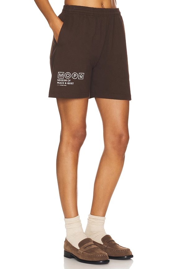 view 2 of 6 Simple Living Sweatshorts in Brown
