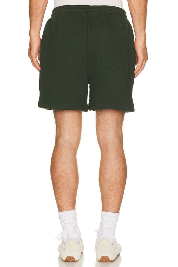 view 2 of 4 Mid Century Distressed Sweatshorts in Forest