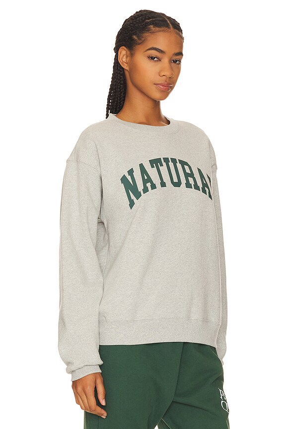 view 2 of 4 Natural Crewneck in Heather