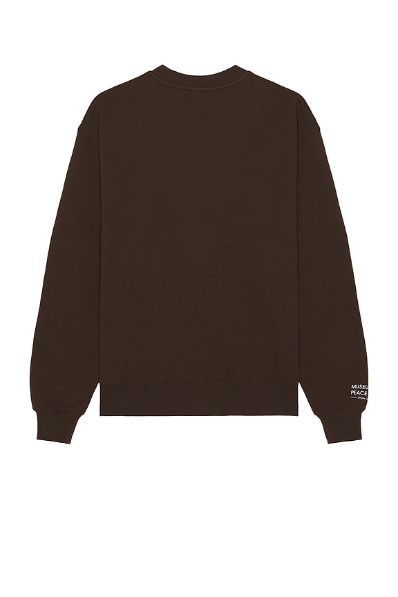 view 2 of 5 Simple Living Crewneck in Brown
