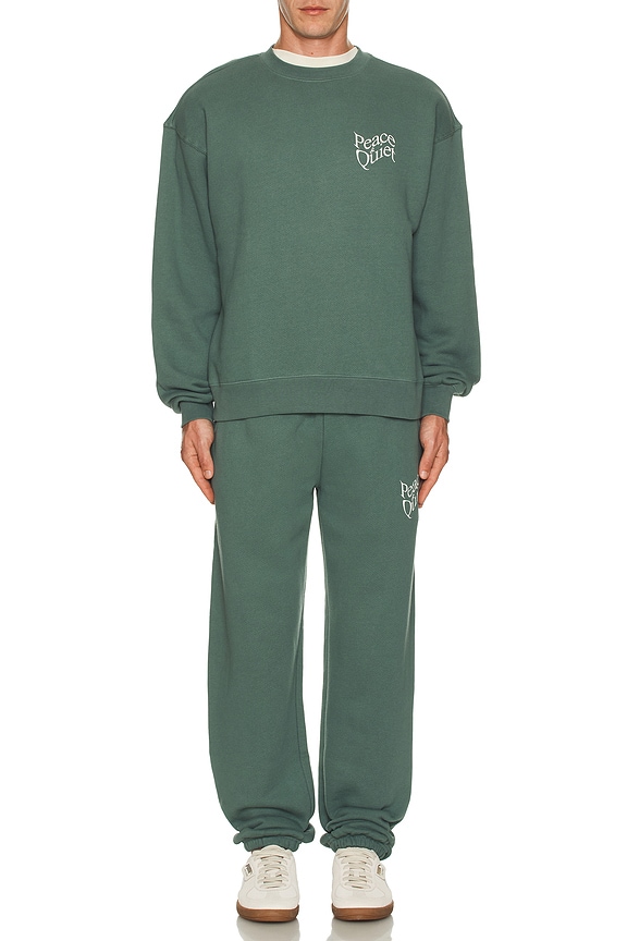 view 5 of 5 Warped Crewneck in Fern
