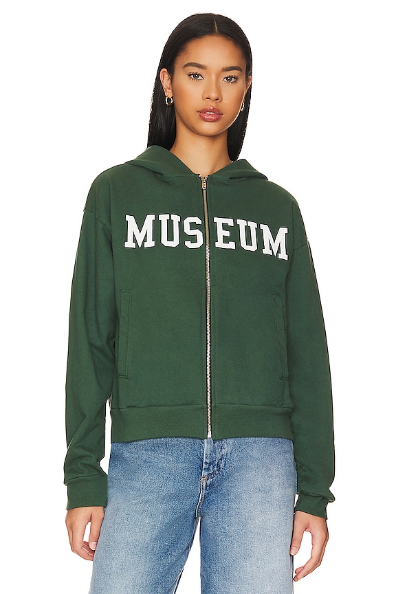 view 2 of 5 SWEAT À CAPUCHE in Forest