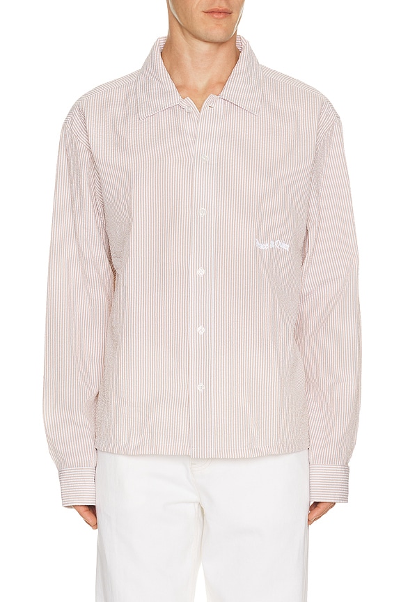 view 1 of 5 CAMISA WORDMARK in Brown