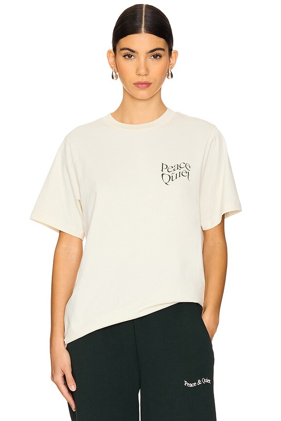 view 2 of 5 ФУТБОЛКА WARPED in Bone