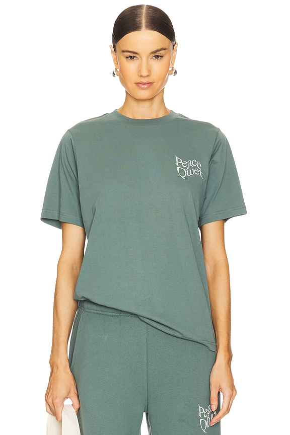 view 2 of 4 Warped T-Shirt in Fern