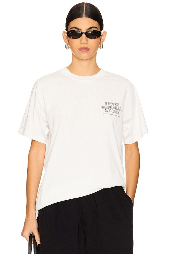 view 2 of 5 General Store T-Shirt in White