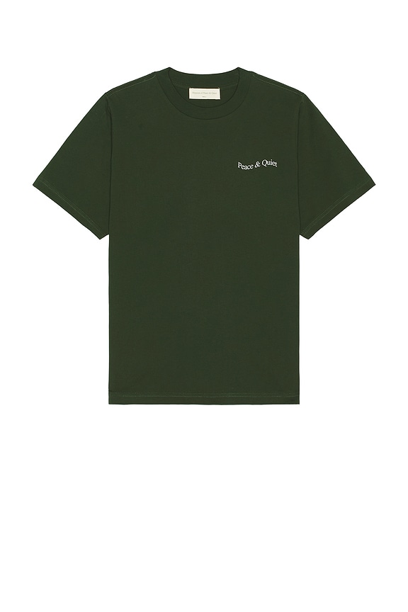 view 2 of 4 WORDMARK 티셔츠 in Forest