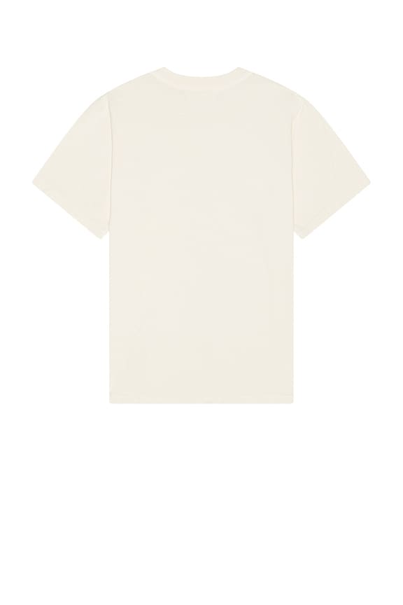 view 2 of 5 Wordmark Pigment Dyed T-Shirt in Bone