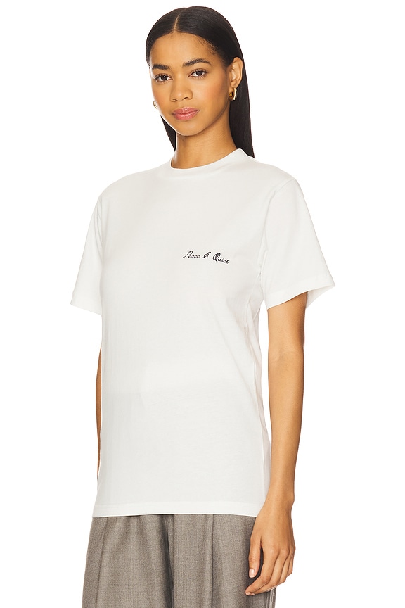 view 2 of 4 Signature Tee in White