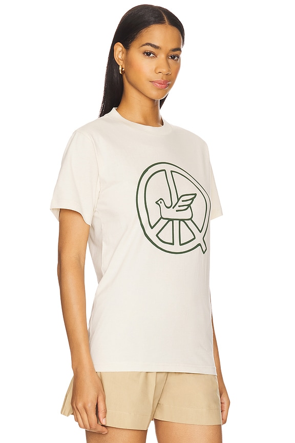 view 2 of 4 Peaceful Dove Tee in Bone
