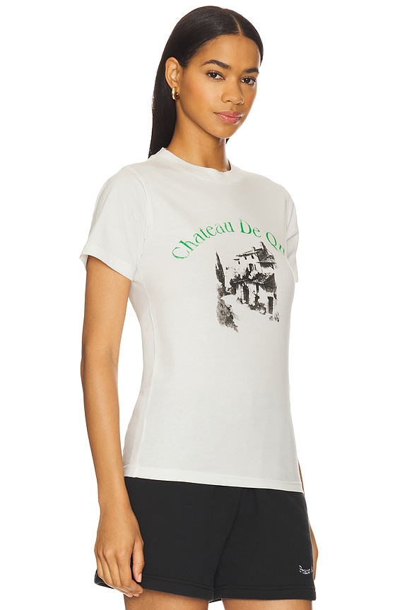 view 2 of 4 T-SHIRT CHATEAU in White