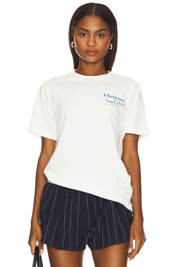 view 2 of 4 T-SHIRT MOPQ RESORT in White