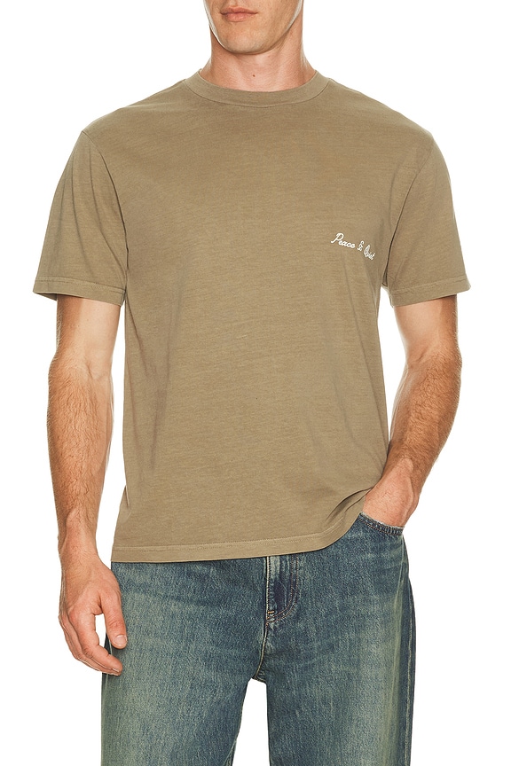 view 1 of 4 Signature T-Shirt in Sepia