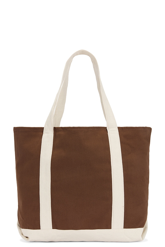 view 2 of 6 BOLSO TOTE WORDMARK BOAT TOTE in Brown
