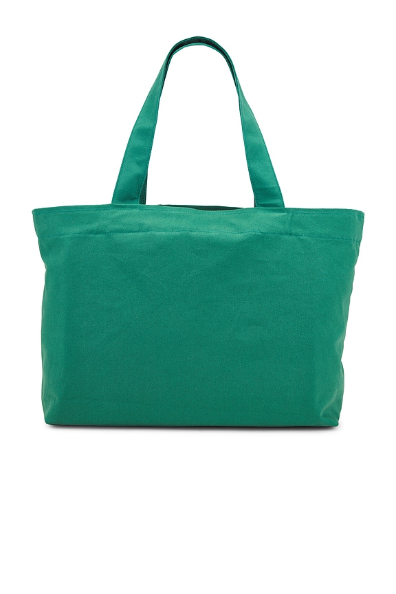 view 2 of 5 Wordmark Pigment Dyed Tote Bag in Forest