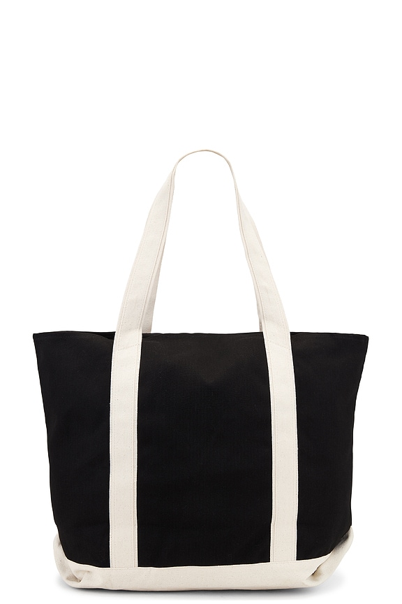 view 2 of 5 Wordmark Boat Tote in Black