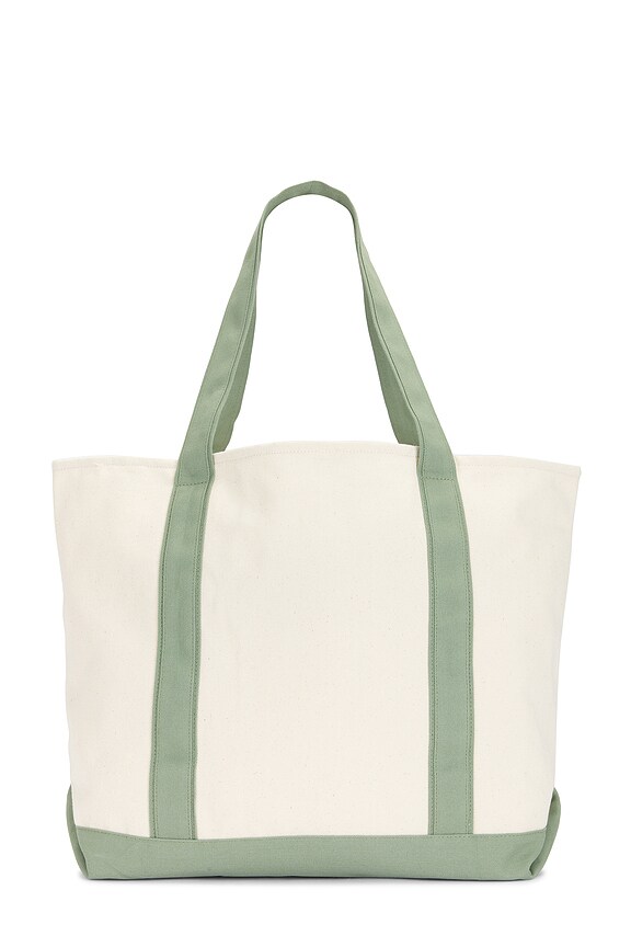 view 2 of 6 Wordmark Boat Tote in Sage