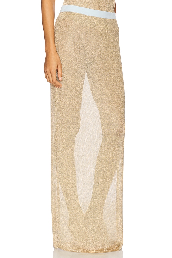 view 2 of 6 Long Skirt in Netted
