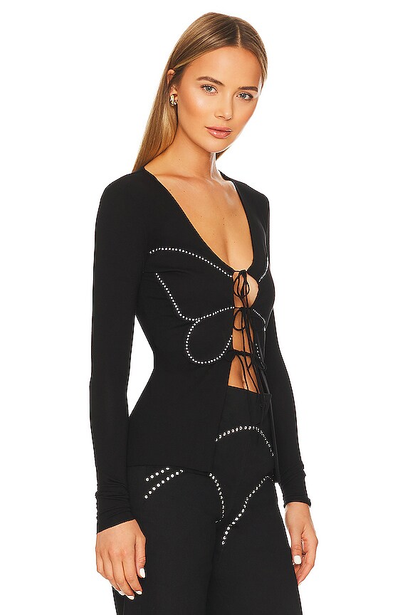 view 2 of 4 GILET FANNY in Black