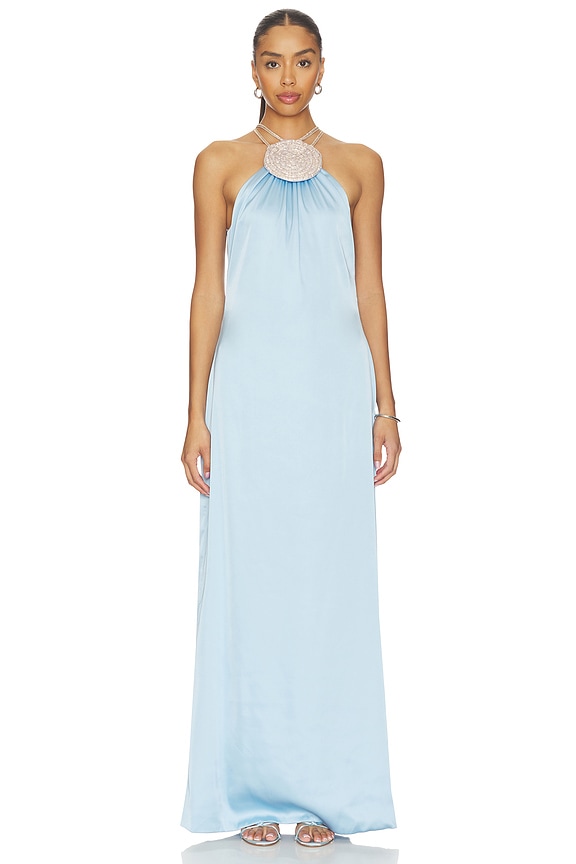 view 1 of 4 Solara Dress in Baby Blue