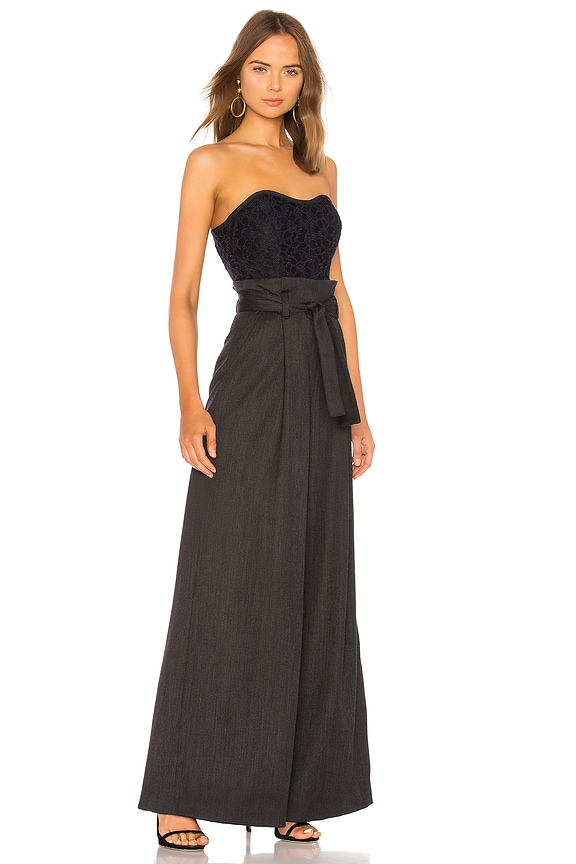 view 2 of 3 Frances Jumpsuit in Charcoal Combo