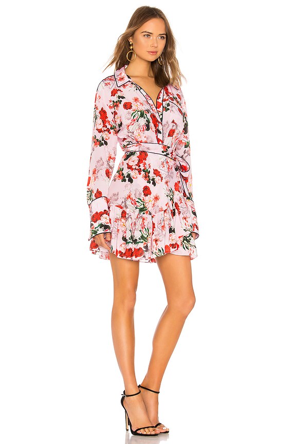 view 2 of 3 ROBE SCARLET in Rouge Bouquet