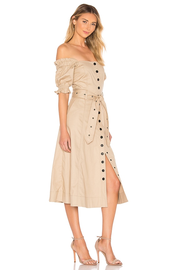 view 2 of 3 Charlize Canvas Dress in Sandshell