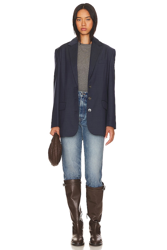 view 2 of 4 COHEN ボーイフレンドブレザードレス in Remi Navy