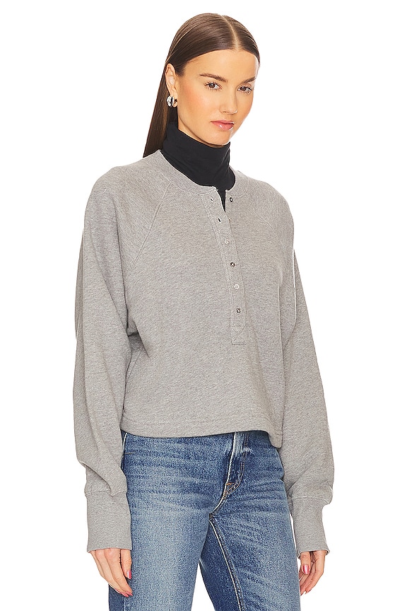 view 2 of 4 SUÉTER HENLEY SO UPTIGHT in Heather Grey