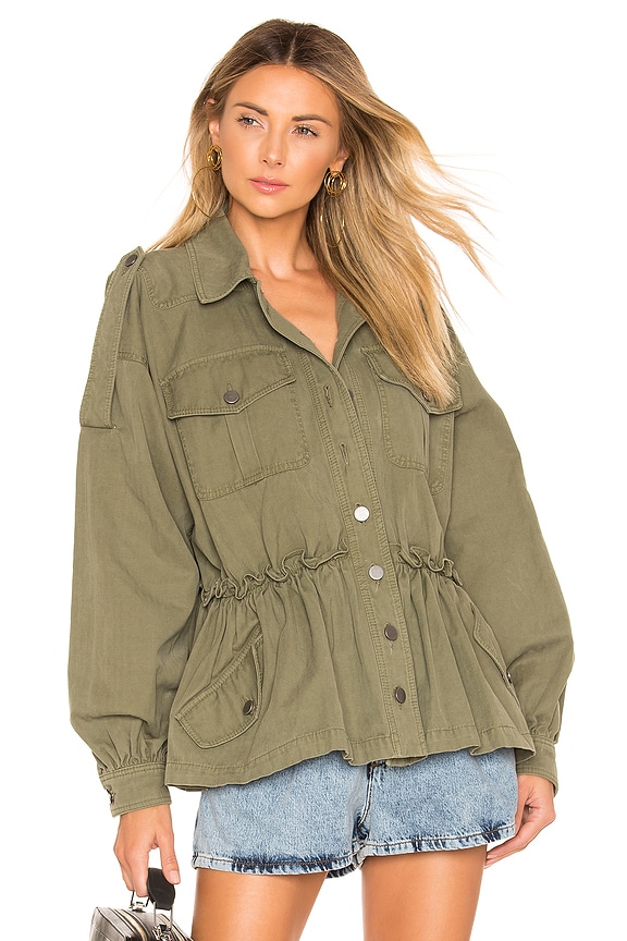 view 2 of 5 Marshall Jacket in Military Green