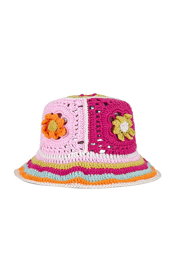 view 2 of 3 Crochet Hat in Multi